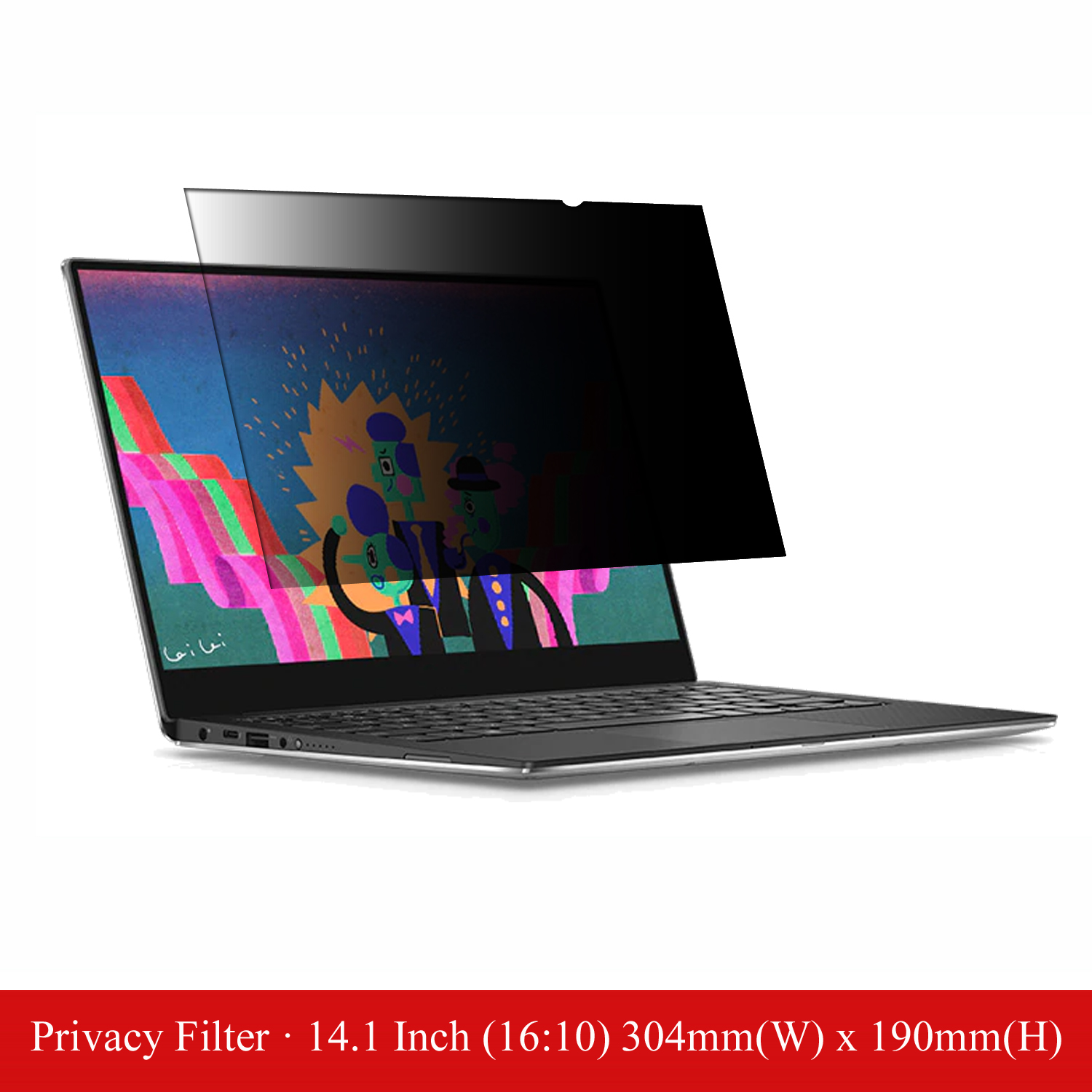 Monitor Privacy Filter - 14.1 Inch Anti-Glare Laptop Privacy Filter