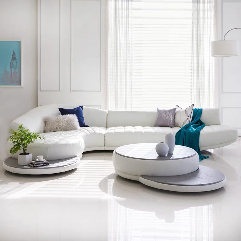 Office Furniture First - Italiaanse lichte luxe woonkamer eerste klas