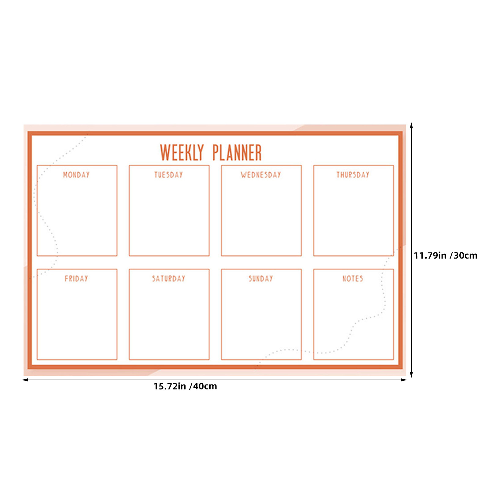 Wekelijkse Planner Whiteboard  - Dry Erase Weekly recensie en prijs