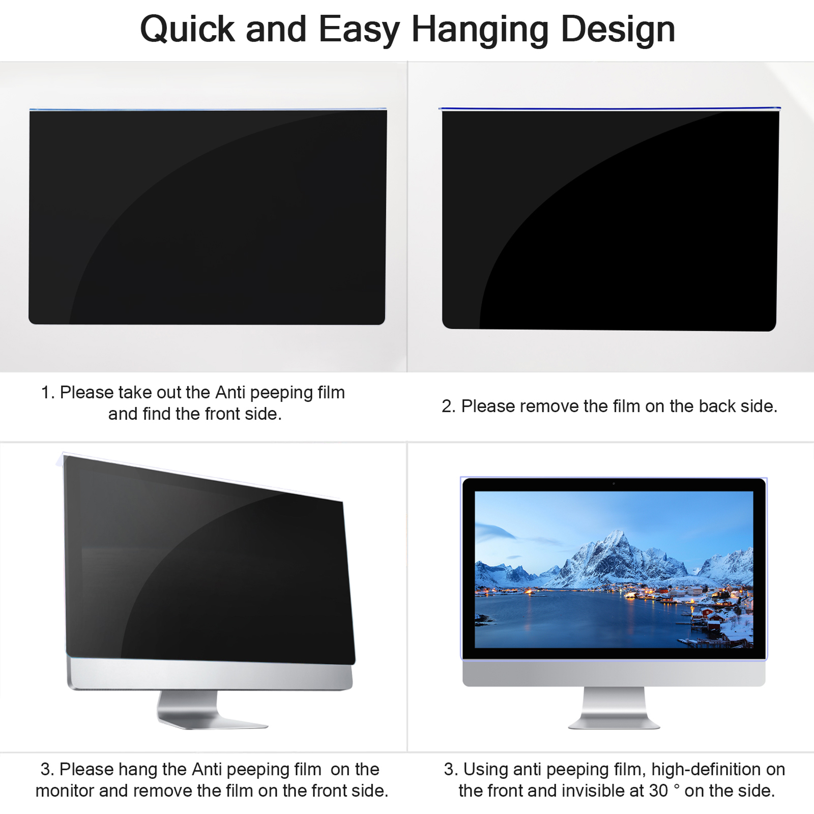 Monitor Anti Spy Computer Scre - Monitor Privacy Filter recensie en prijs