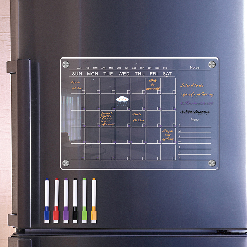 Doorzichtige Acryl Koelkast Ma - Dry Erase Weekly recensie en prijs