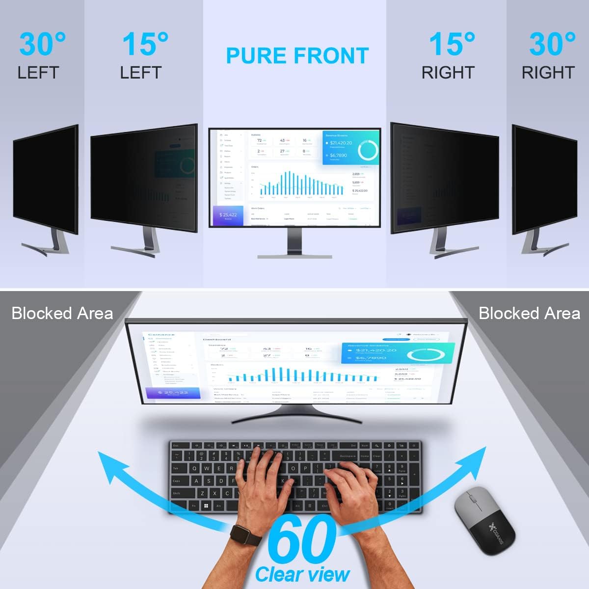 2-pack 24 inch computer privac - Monitor Privacy Filter recensie en prijs