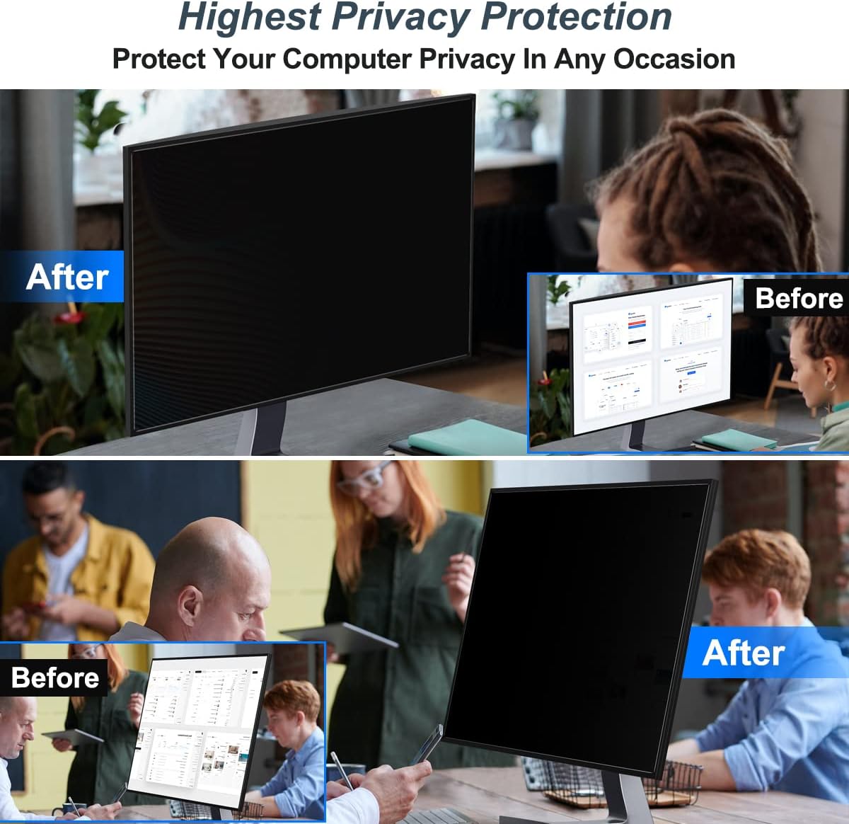 2-pack 24 inch computer privac - Monitor Privacy Filter recensie en prijs