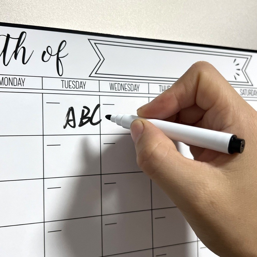 Draagbare magnetische droog ui - Dry Erase Weekly recensie en prijs