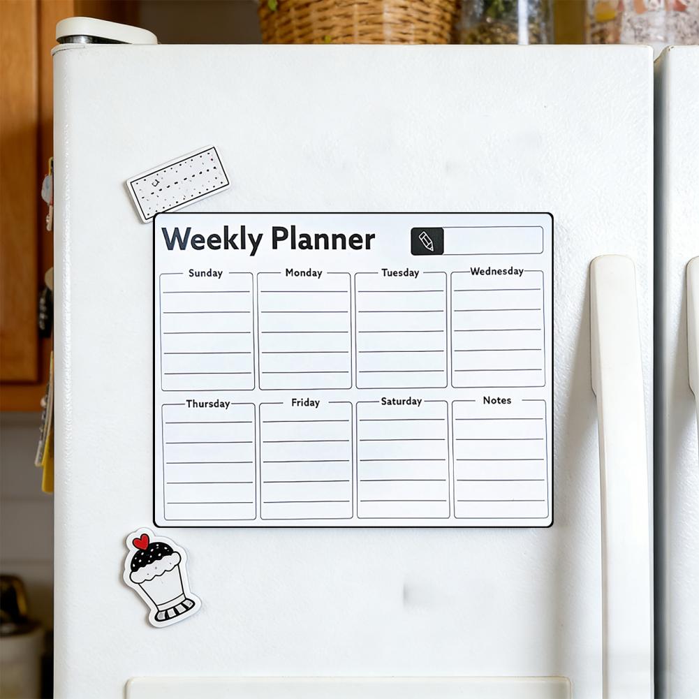 Herbruikbare maandkalender en  - Dry Erase Weekly recensie en prijs