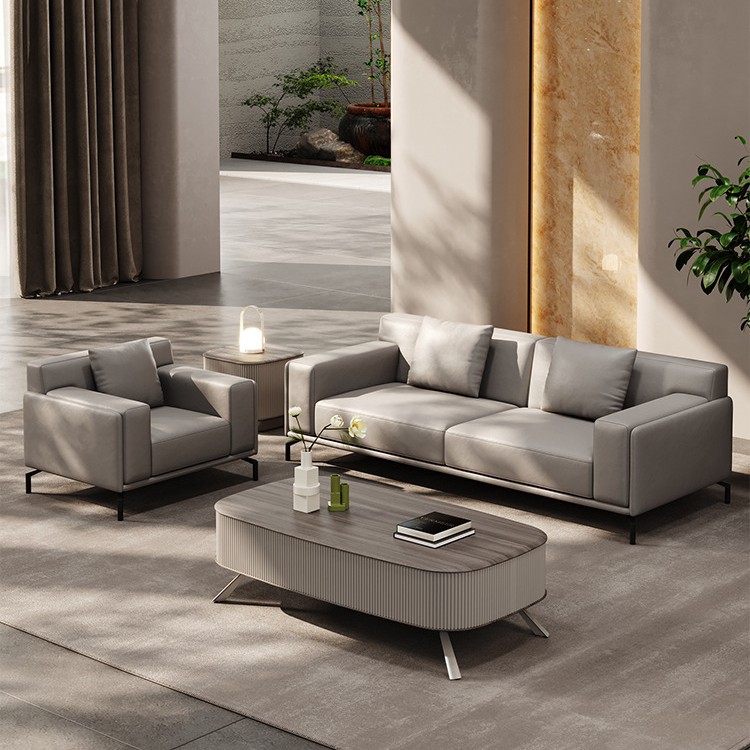 Lederen kantoorbankcombinatie, - Office Furniture First recensie en prijs