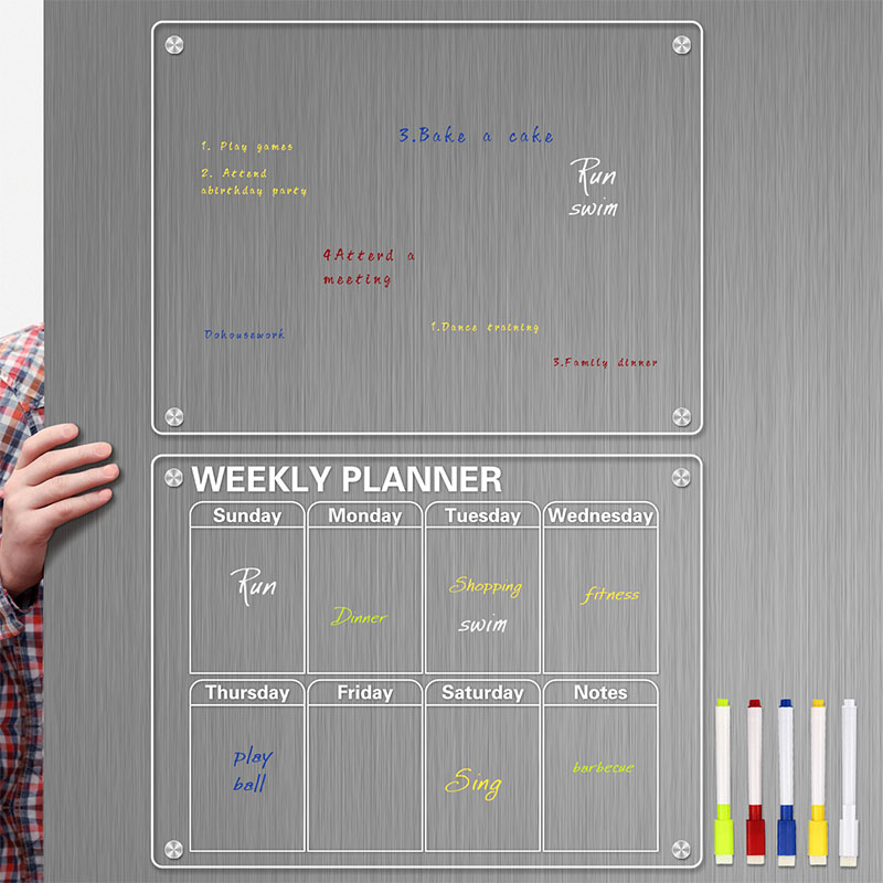 1 STKS Doorzichtig magnetisch  - Dry Erase Weekly recensie en prijs