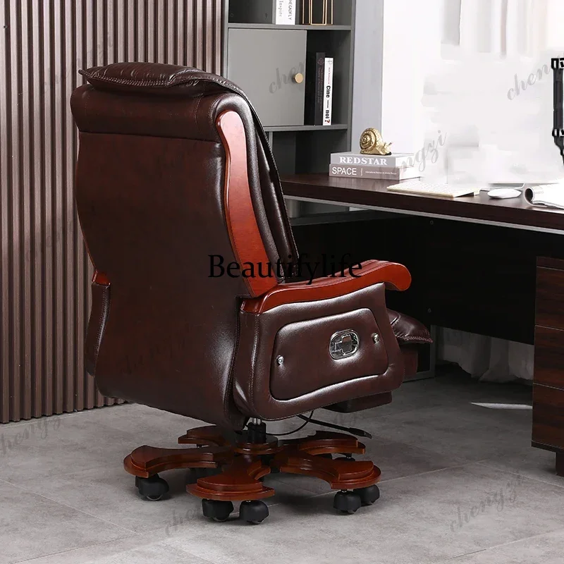 R134 Lederen stoel Eerste laag - Office Furniture First recensie en prijs