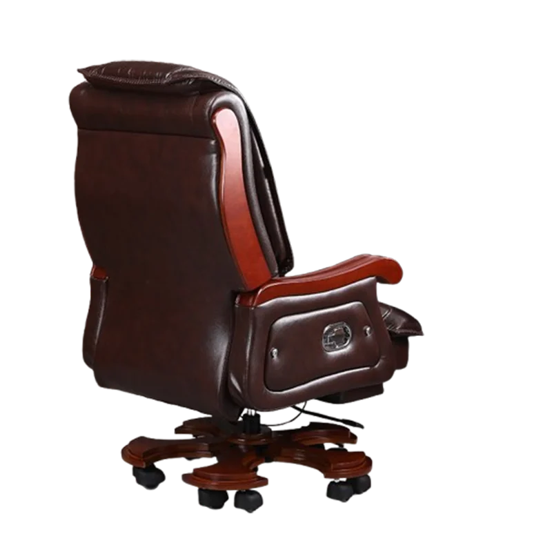 Leren stoel Eerste laag koeien - Office Furniture First recensie en prijs