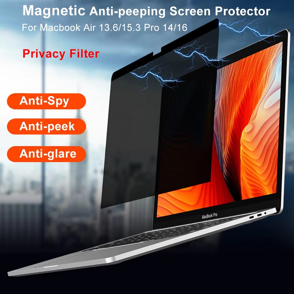 Magnetische anti-spionagefolie - Monitor Privacy Filter recensie en prijs